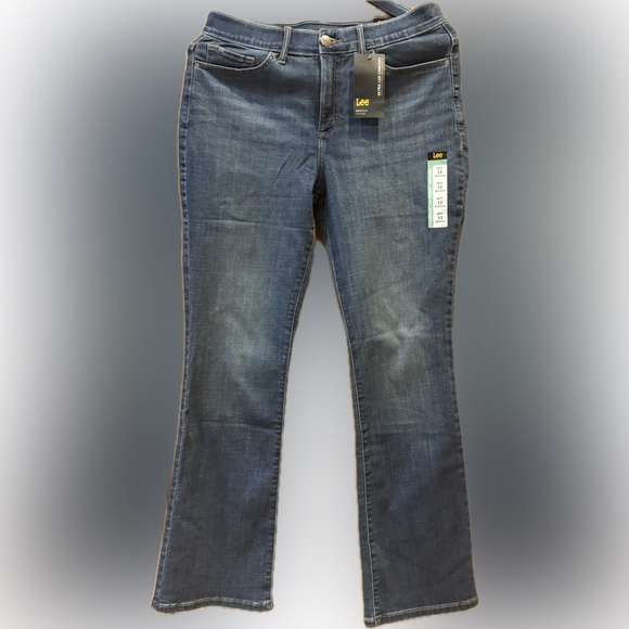 Riders by Lee Denim - Lee Ultra Lux Comfort Bootcut Mid-Rise Jeans, size 12 Medium, NWT